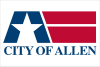 Flag of Allen, Texas