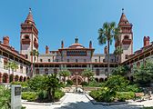 Once the luxurious Ponce de Leon Hotel (1888), since 1968 it has served as the centerpiece of the campus of Flagler College in St. Augustine, Florida.