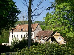 L'ancien moulin de Fontaine, établi sur la Nonette.