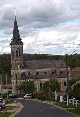 De kerk van Gerbécourt