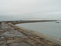 The Breakwater seaward from the land end