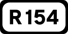 R154 road shield}}