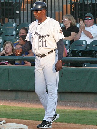 <span class="mw-page-title-main">Larry Herndon</span> American baseball player and coach (born 1953)