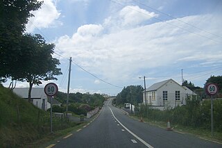 <span class="mw-page-title-main">Lettermacaward</span> Gaeltacht village in County Donegal, Ireland