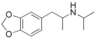 3,4-Methylenedioxy-<i>N</i>-isopropylamphetamine Chemical compound