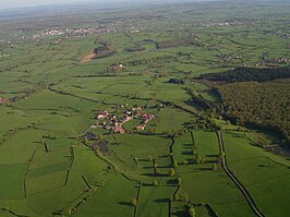 Gezicht op Marcilly-la-Gueurce