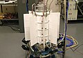 Image 29The multi-mission radioisotope thermoelectric generator (MMRTG), used in several space missions such as the Curiosity Mars rover (from Nuclear power)