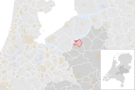 Locatie van de gemeente Harderwijk (gemeentegrenzen CBS 2016)