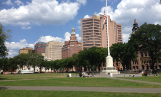 Downtown New Haven Neighborhood of New Haven in Connecticut, United States