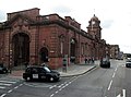 A typical railway porte-cochère at Nottingham station