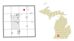 Location within Kalamazoo County