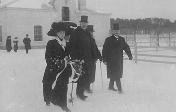 Invigning 31 januari 1912 av Gustaf V.