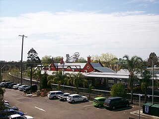 <span class="mw-page-title-main">Springwood railway station</span> Railway station in New South Wales, Australia