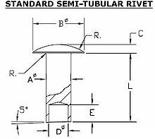 A typical technical drawing of an oval head semi-tubular rivet Strivet333.JPG