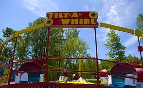 Tilt-A-Whirl at Midway Park