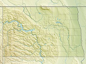 Map showing the location of Lewis and Clark State Park