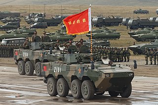 <span class="mw-page-title-main">Type 08</span> Chinese wheeled armoured fighting vehicle family