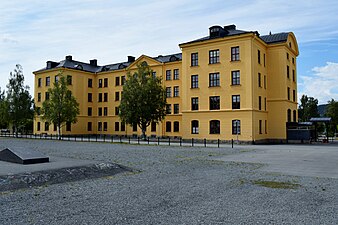 Första kasernen vid Jämtlands fältjägarregemente.