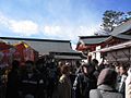 東伏見稲荷神社の初詣風景（2010年1月1日撮影）