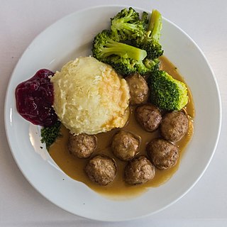 <span class="mw-page-title-main">Swedish cuisine</span> Culinary traditions of Sweden