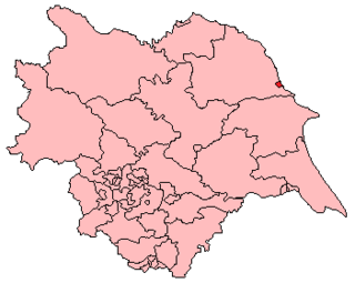 <span class="mw-page-title-main">Scarborough (UK Parliament constituency)</span> Parliamentary constituency in the United Kingdom, 1974–1997