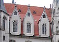 Lukarnen an der Hof­fassade der Albrechtsburg in Meißen