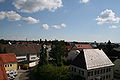 Blick vom Kirchturm von St. Ulrich auf Amendingen