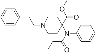 <span class="mw-page-title-main">Carfentanil</span> Synthetic opioid analgesic