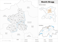 Municipalities in the district of Brugg