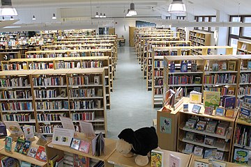 Bibliothèque d'Asikkala.