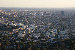 East Hollywood as viewed from the Griffith Observatory