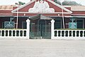 The main guardhouse building at the Garrison Savannah built around 1803