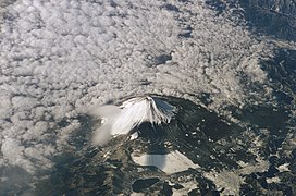 View from space from the ill-fated Space Shuttle Columbia mission (2003)