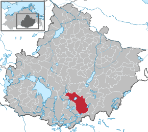Poziția localității Neustrelitz