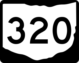 <span class="mw-page-title-main">Ohio State Route 320</span> State highway in Preble County, Ohio, US