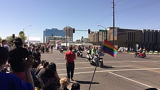 Phoenix Pride LGBTQ+ Pride Parade in Phoenix, Arizona