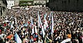 Manifestación en defensa da lingua galega en 2009.