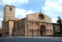 Kirche Santo Domingo, Soria, romanisch