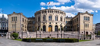 <span class="mw-page-title-main">Storting building</span> Seat of the Storting, the parliament of Norway