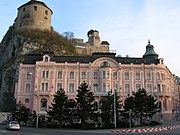 Hotel Tatra, onder de burcht