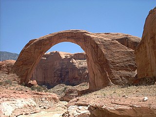 <span class="mw-page-title-main">Rainbow Bridge National Monument</span> Natural bridge in San Juan County, Utah, United States