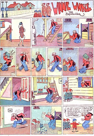 <i>Winnie Winkle</i> American newspaper comic strip