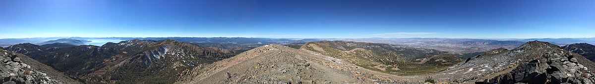 View from Mount Rose