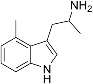 <span class="mw-page-title-main">4-Me-αMT</span> Drug belonging to the tryptamine class