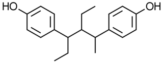 <span class="mw-page-title-main">Benzestrol</span> Chemical compound