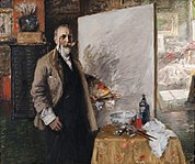 Zelfportret, 1915