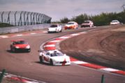 Einführungsrunde des Rennens zur Honda Trophy im Mai 2004 auf der Rennstrecke Dijon-Prenois (Streckenabschnitt "Gauche de la bretelle")