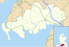 Wanlockhead is located in Dumfries and Galloway