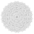 Tassellatura Penrose eptagonale con seme 14x1