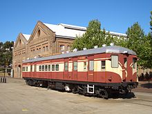 Preserved C3704 outside Eveleigh Railway Workshops in October 2006 Eveleigh1.jpg